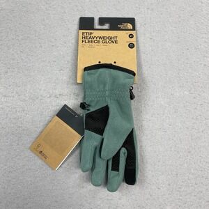 The North Face Etip Heavyweight Fleece Gloves XS Dark Sage Touchscreen